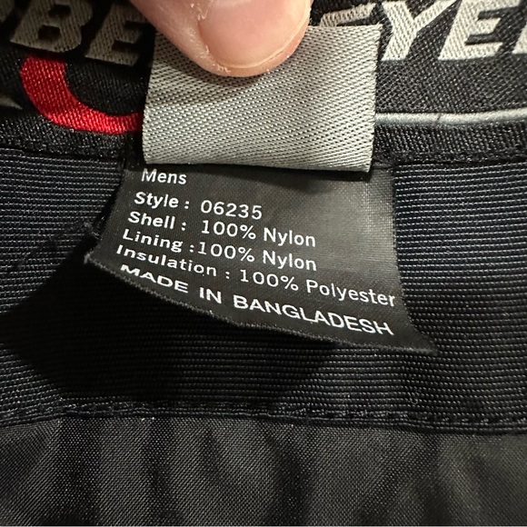 Obermeyer ATC Men’s Hooded Jacket Large Charcoal / Orange - Picture 5 of 11